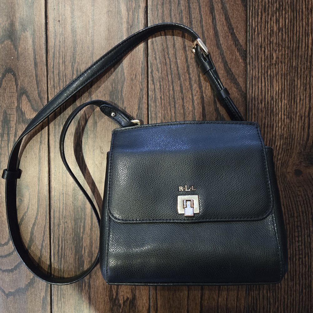 Ralph Lauren Leather Crossbody Bag